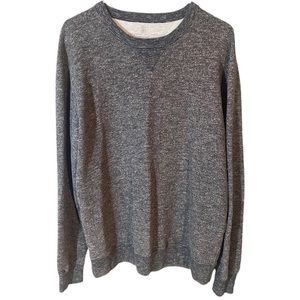 'Brunello Cucinelli' Dark Gray Thick Crewneck Swe… - image 1